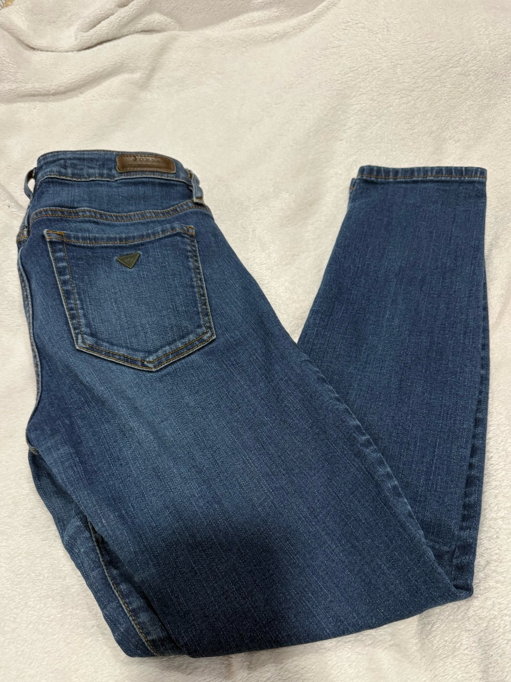 Guess Dark Blue Women's Jeans - Classic Slim Fit